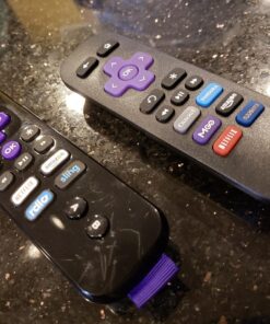 Gvirtue Lost Remote Control Replacement Compatible with Roku 1, Roku 2, Roku 3, Roku 4, (HD, LT, XS, XD), Roku Express. Do NOT Support Roku Stick, Roku Premiere, Roku Ultra, Roku TV or Roku Game 31 81cvc M7vXL