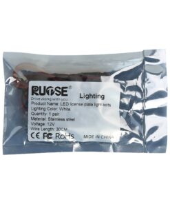 RUPSE 2pcs License Plate Light,12V Waterproof LED Bulb,License Tag Screw Bolt Lamp for Car Motorcycle Truck RV ATV Bike (White) White 32 81cvrA35DnL