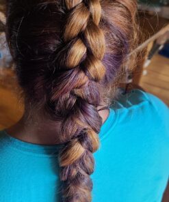 MANIC PANIC Lie Locks Hair Dye – Classic High Voltage - Semi Permanent Hair Color - Cool Medium Indigo Blue Shade - Vegan, PPD & Ammonia-Free - For Coloring Hair on Men & Women 48 81cw0IHIJyL