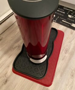 Sweet Home Collection Memory Foam Anti Fatigue Kitchen Floor Mat Rug, Diamond Red, 30" x 18" 10 81cwpN4iubL