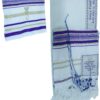 Holy Land Market Messianic Christian Shawl/Tallit - The Messiah Tallit - Purple - Small 62 81czhhGFGKL