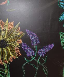 MRNKI Liquid Chalk Markers 24 Color Branch Erasable Chalk Marker for Kids with Smooth Boards and More 29 81d 6dw0K5L