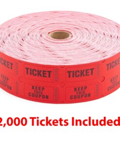 Midway Monsters Brass Raffle Spinning Drum| Spinning Raffle Box for Bingo Balls, Chips, Tickets| Small Drum & 2000 Tickets 8 81d2BJfqf9L