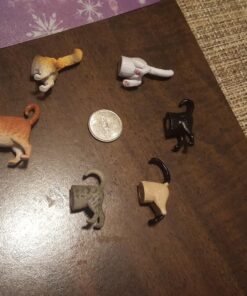 Kikkerland Magnetic Funny Cat Butt Refrigerator Decorative Magnets, Set of 6, Novelty Gift, Cat Lovers 40 81d2fHqiroL