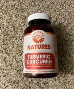 1600mg Organic Turmeric Curcumin w/Bioperine and Black Pepper | Non-GMO | Natural Joint Support | Highest Potency with 95% Standardized Curcuminoids | Gluten Free | 120 Vegetarian Caps 32 81d2id2GpgL