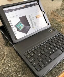 Alpatronix iPad Case with Keyboard, 9.7 inch KX130 Leather iPad Cover w/Detachable Wireless Bluetooth Keyboard Compatible w/Apple iPad 6 (2018)/iPad 5 (2017)/iPad Pro 9.7 & iPad Air 2&1-Black iPad 6/5, iPad Pro 9.7", iPad Air 2/1 (9.7-inch) Black 72 81d4jzyqniL