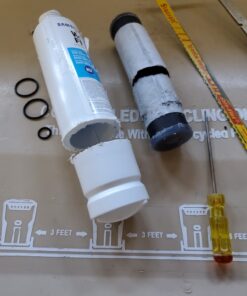 SAMSUNG Genuine Filter for Refrigerator Water and Ice, Carbon Block Filtration for Clean, Clear Drinking Water, 6-Month Life, HAF-CIN/EXP, 1 Pack 43 81d6THidRFL