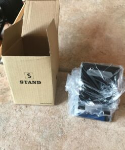 Lamicall Cell Phone Stand, Phone Dock: Cradle, Holder, Stand for Office Desk - Black 45 81d6Xba3XGL