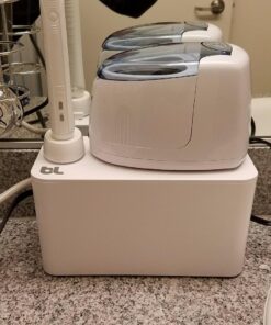 iSonic F3900 Ultrasonic Denture/Aligner/Retainer Cleaner for all dental and sleep apnea appliances, 110V 20W (tank no longer removable) , White , 0.4Pt/0.2L 01.F3900, AC110V 57 81d8JRXs vL