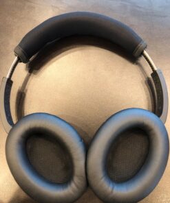 Geekria Flex Fabric Headband Cover Compatible with Bose QuietComfort 2, QuietComfort 15, QC2, QC15 Headphones, Head Cushion Pad Protector, Replacement Repair Part, Easy DIY Installation (Black) Black 48 81d8ckKQguL