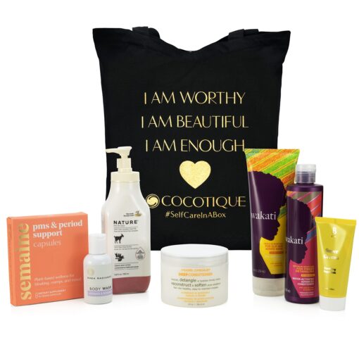 COCOTIQUE - Beauty & Self-Care Subscription Box for Skincare, Body Care, and Curly/Textured Hair Care COCOTIQUE Beauty Box