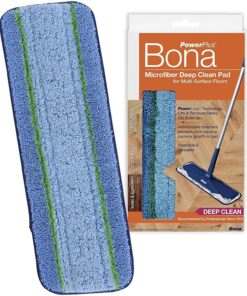 (3 Pack) Bona Hardwood Power Plus Deep Cleaning Pad 1 Count (Pack of 3) 10 81d9nZ7B54L