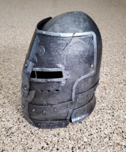 Jacobson Hat Company Men's Antiqued Pewter Knight Helmet Adult Silver 33 81dA2Xs VL