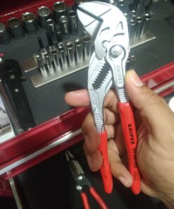 KNIPEX - Pliers Wrench, Chrome (86 03 180) 7 1/4-Inch 63 81dB VMtz8L