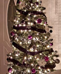 Kurt Adler 6' Plastic Ice Wire Clear Garland (Clear, 1 Pack) 50 81dCCXAqDcL