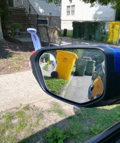 Ampper Blind Spot Mirror, 2" Round HD Glass Frameless Convex Rear View Mirror, Pack of 2 41 81dD33batmL