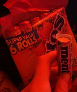 Mentos Candy, Mint Chewy Candy Roll, Fruit, Non Melting, 1.32 Oz , 6 count(Pack of 1) Orange 6 count(Pack of 1) 31 81dDfEPrRIL