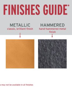 Rust-Oleum 239074 Stops Rust Hammered Finish Paint, Quart, Copper 32 Fl Oz (Pack of 1) 32 Fl Oz (Pack of 1) 29 81dDjH54a L