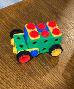 Brickyard Building Blocks STEM Toys - Educational Building Toys for Kids Ages 4-8 with 101 Pieces, Tools, Design Guide and Toy Storage Box, Gift for Boys & Girls 101 Piece 27 81dEOIknnnL