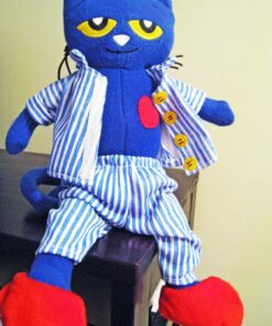 MerryMakers Pete the Cat Bedtime BluesPlush Doll, 14.5-Inch 25 81dEXSnsBbL