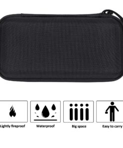 Khanka Hard Travel Case Replacement for Texas Instruments TI-30XIIS Scientific Calculator, Case Only (Black) Black 14 81dHFgeKF9L