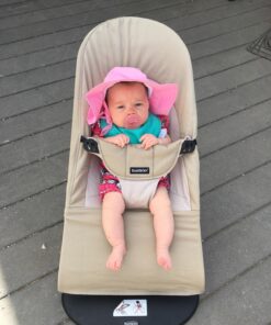 i play. Baby Girls' Brim Hat | All-Day UPF 50+ Sun Protection for Head, Neck, & Eyes 0-6 Months Light Pink 35 81dHgYyNXCL