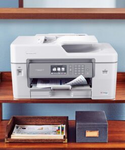 Brother MFC-J6545DW INKvestmentTank Color Inkjet All-in-One Printer with Wireless, Duplex Printing, 11" x 17" Scan Glass and Upto 1-Year of Ink-in-Box, MFC-J6545dw, Amazon Dash Replenishment Ready New Model: MFCJ6545DW 23 81dIzeM17UL