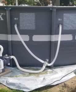 INTEX 26329EH Ultra XTR Deluxe Above Ground Swimming Pool Set: 18ft x 52in – Includes 2100 GPH Cartridge Sand Filter Pump – SuperTough Puncture Resistant – Rust Resistant – Easy to Assemble 48 81dLpl0AXaL