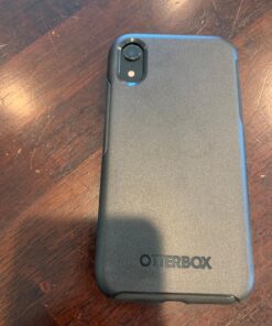 OtterBox iPhone XR Symmetry Series Case - BLACK, Ultra-Sleek, Wireless Charging Compatible, Raised Edges Protect Camera & Screen iPhone Case 53 81dLwqWs26L