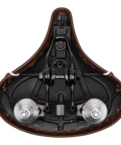 Schwinn Comfort Bike Seat, Bicycle Seat Replacement for Men and Women, Universal Fit Saddles with Standard Seat Posts Cruiser/Quilted Brown 21 81dM0ESOg L