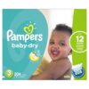 Pampers Baby-Dry Disposable Diapers Size 3, 204 Count, ECONOMY PACK PLUS (Packaging May Vary) 53 81dMFPADVKL