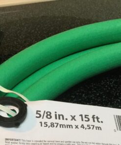 Swan Products SN58R015 Utility Lightweight Leader Hose 15' x 5/8", Green 16 81dMFcHiHML