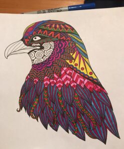 Animal Designs Coloring Book For Adults - A De-Stress Coloring Book 9 81dN9wtMgHL