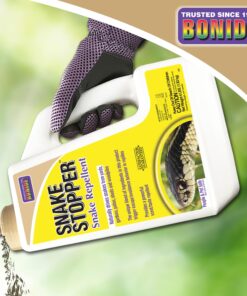 Bonide Snake Stopper Snake Repellent, 4 lb. Ready-to-Use Granules for Outdoor Pest Control, People & Pet Safe 18 81dNaWdy6VL