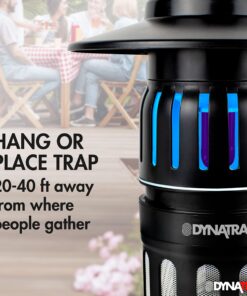 DynaTrap DT1050SR Mosquito & Flying Insect Trap – Kills Mosquitoes, Flies, Wasps, Gnats, & Other Flying Insects – Protects up to 1/2 Acre 29 81dO7HodnVL