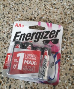 Energizer AA Batteries, Max Double A Battery Alkaline, 8 Count 34 81dOzDo6pNL