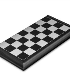 Yellow Mountain Imports Medium 2-in-1 Travel Magnetic Chess & Checkers Board Game Set - 12.5 Inches - Portable, Folding & Travel Perfect 40 81dP0jOSw5L