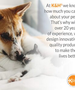 K&H Pet Products Outdoor Heated Dog Pad Tan Medium 19 X 24 Inches 37 81dP30pGUnL 1