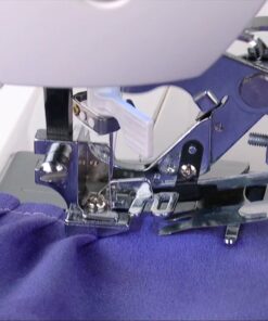 SINGER | Ruffler Attachment Presser Foot, Perfectly Spaced Pleats / Gathers, Easily Adjust Closeness & Depth, Light to Medium Fabrics - Sewing Made Easy, Silver 15 81dPjmYXtuL