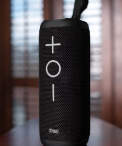 Tribit StormBox Bluetooth Speaker - 24W Portable , 360° Full Surround Sound, Enhanced Bass, Wireless Dual Pairing, IPX7 Waterproof, 20-Hour Playtime, 66ft Bluetooth Range Outdoor Speaker black 30 81dPq4cgvML