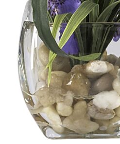 Alternative view of Nearly Natural 1119-PP 19in. Dancing Lady Orchid Liquid Illusion Silk Flower Arrangement,Purple