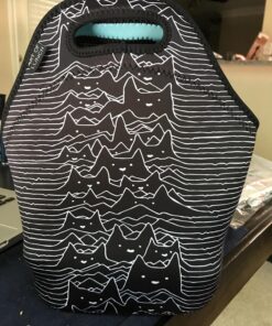 Artovida Artists Collective Insulated Neoprene Lunch Bag - Washable Soft Lunch Tote for Work and Picnic - Design by Monika Strigel (Germany) Really Mermaid - Classic Monika Strigel Really Mermaid 47 81dSCLVKbhL