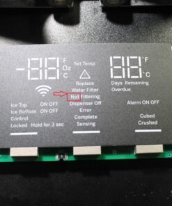 Waterdrop Plus RPWF Refrigerator Water Filter, Replacement for GE® RPWF (Not RPWFE), WDP-F19, RWF1063, DWF-36, RWF3600A, WSG-4, OPFG3-RF300, R-3600, MPF15350, Certified by NSF 401&53&42, 1 Pack 32 81dTRRZZ5kL