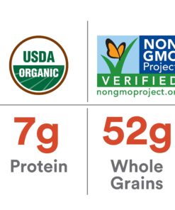 Alternative view of Kashi Organic Cinnamon Harvest Breakfast Cereal, Vegan, Box, 1.01 lb, 65.2 Oz, Pack of 4