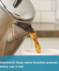 Alternative view of Farberware 2-4-Cup Electric Percolator coffee maker, Stainless Steel, Automatic Warm Function, FCP240 4 Cup
