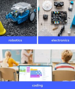 Alternative view of Makeblock mBot Robot Kit STEM Toy for Kids to Learn Programming mbot blue