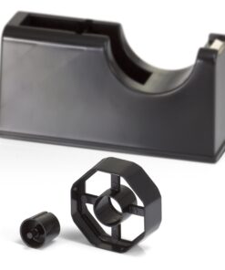 Officemate 2-in-1 Heavy Duty Tape Dispenser 1-Inch and 3-Inch Core, Black (96699) 11 81dYAvUx0NL