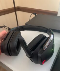 Logitech G935 Wireless DTS:X 7.1 Surround Sound LIGHTSYNC RGB PC Gaming Headset - Black/Blue G935 Only 52 81dZa hZtVL