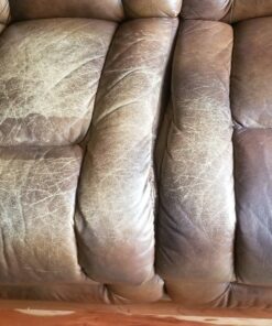 Leather Max Complete Leather Refinish, Restore, Recolor & Repair Kit/Now with 3 Color Shades to Blend with/Leather & Vinyl Refinish (Bold Brown) Bold Brown 50 81dah7 ONqL