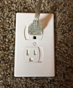 Jambini Self-Closing Outlet Covers - An Alternative To Socket Plugs - 3 pack 47 81dc4tzALL